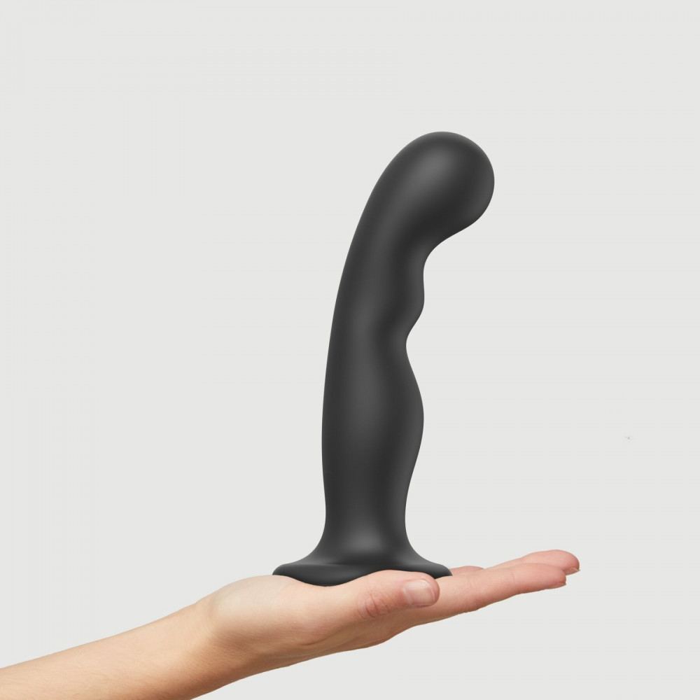 Страпон - Насадка для страпона Strap-On-Me Dildo Plug P&G Black XL 5