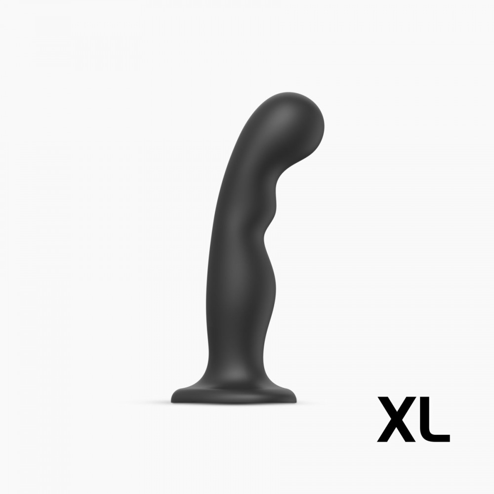 Страпон - Насадка для страпона Strap-On-Me Dildo Plug P&G Black XL