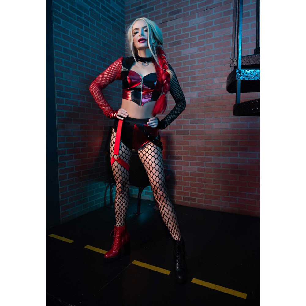 Эротические костюмы - Эротический костюм Leg Avenue Crime Spree Sweetie Costume L 2