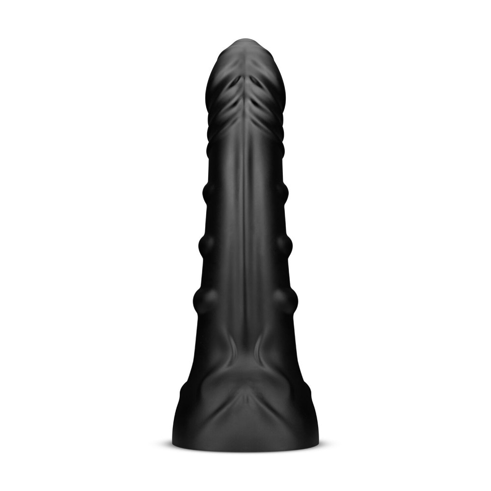 Фаллоимитаторы на присоске, двойные - Фалоимитатор BUTTR - Black Hawk Curved Anal Dildo 2