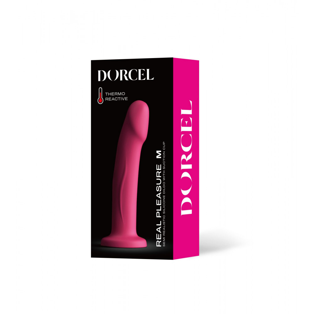 Дилдо - Фаллоимитатор Dorcel Real Pleasure M Magenta 5