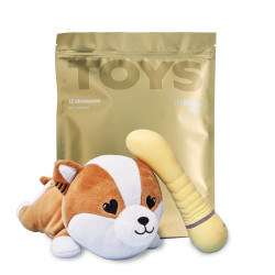 Вибратор для зоны G TOYS + кейс-песик шиба-ина Friday Bae