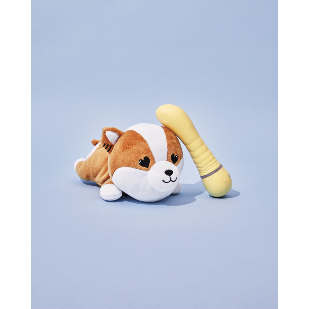 Стимулятор точки G - Вибратор для зоны G TOYS + кейс-песик шиба-ина Friday Bae 3