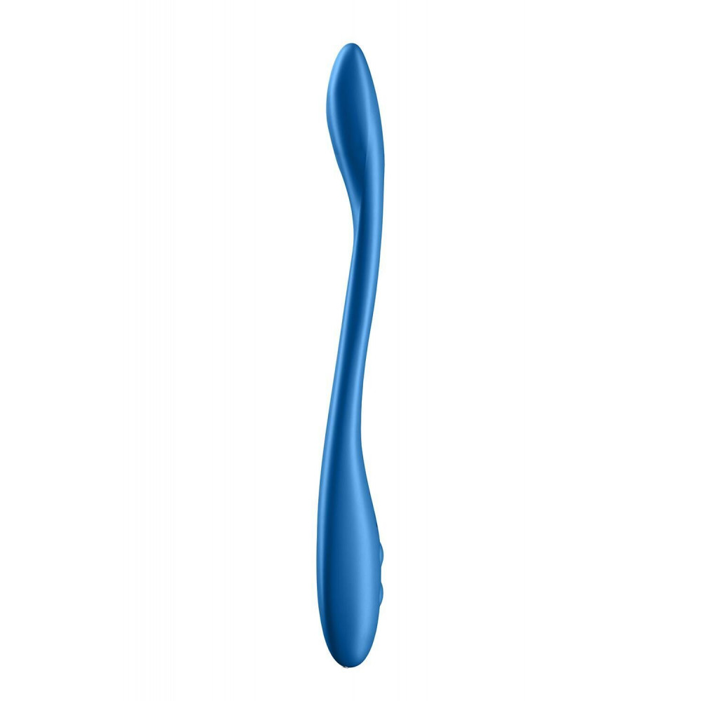 Секс игрушки - Универсальный гибкий вибратор для пар Satisfyer Elastic Game Dark Blue (мятая упаковка!!!) 3