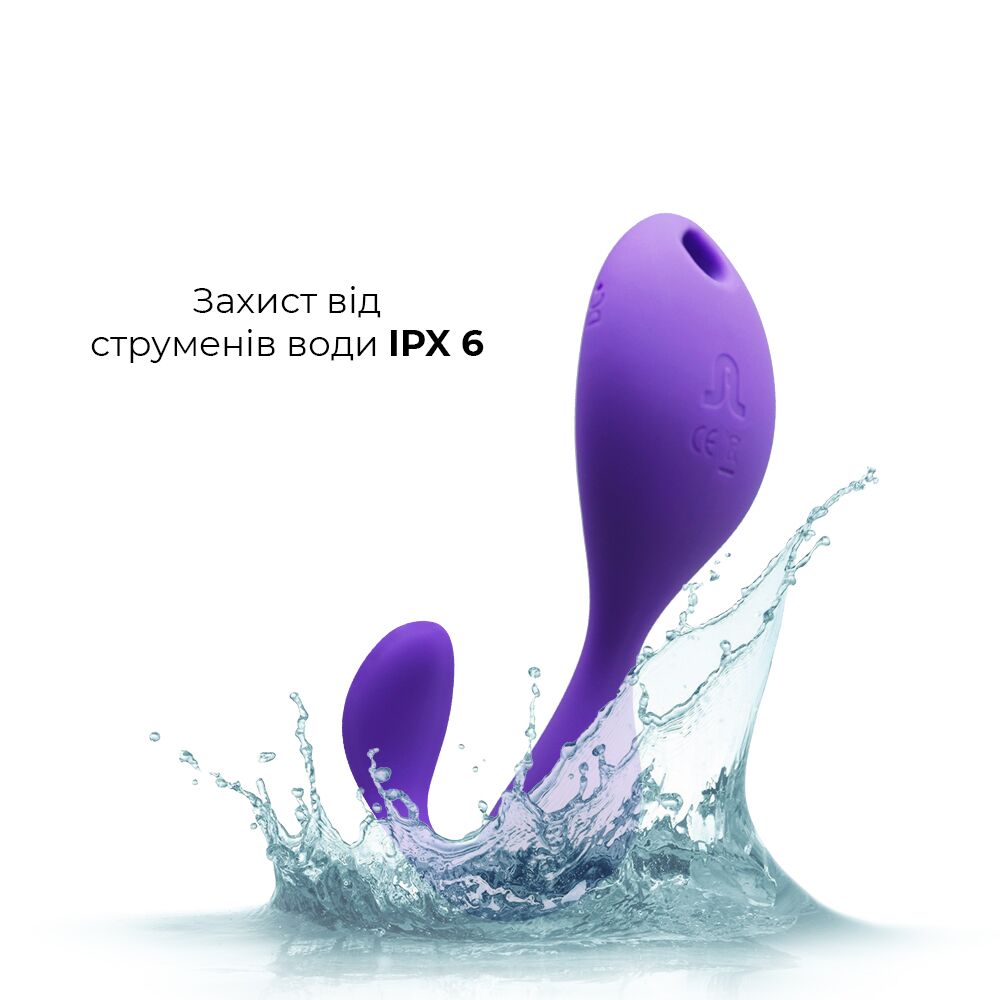 Вибратор - Вибратор под одежду Adrien Lastic Mr.Hook с пультом LRS 4