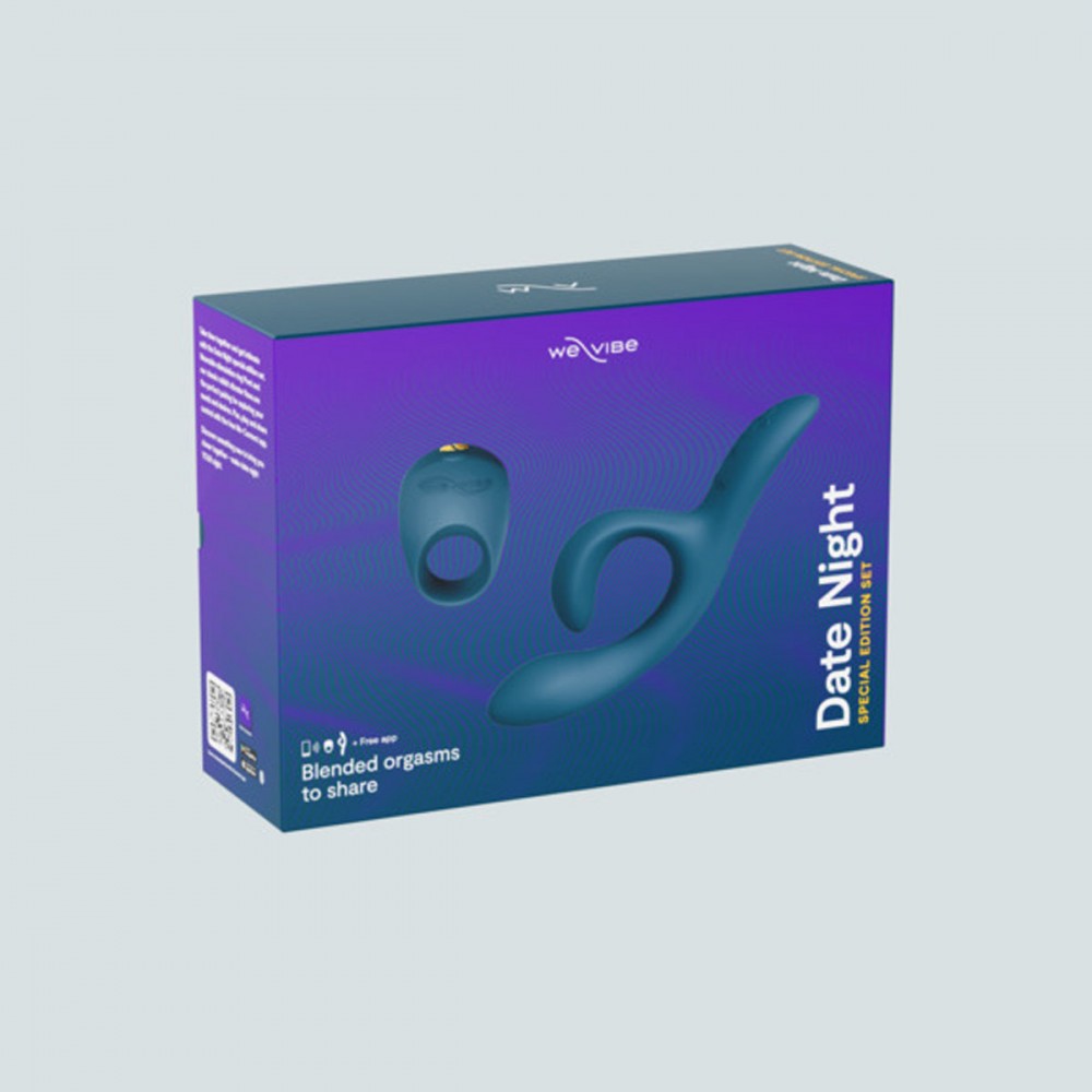 Секс игрушки - Набор смарт игрушек We-Vibe Date Night кольцо Pivot и вибратор Nova 2 Green 16