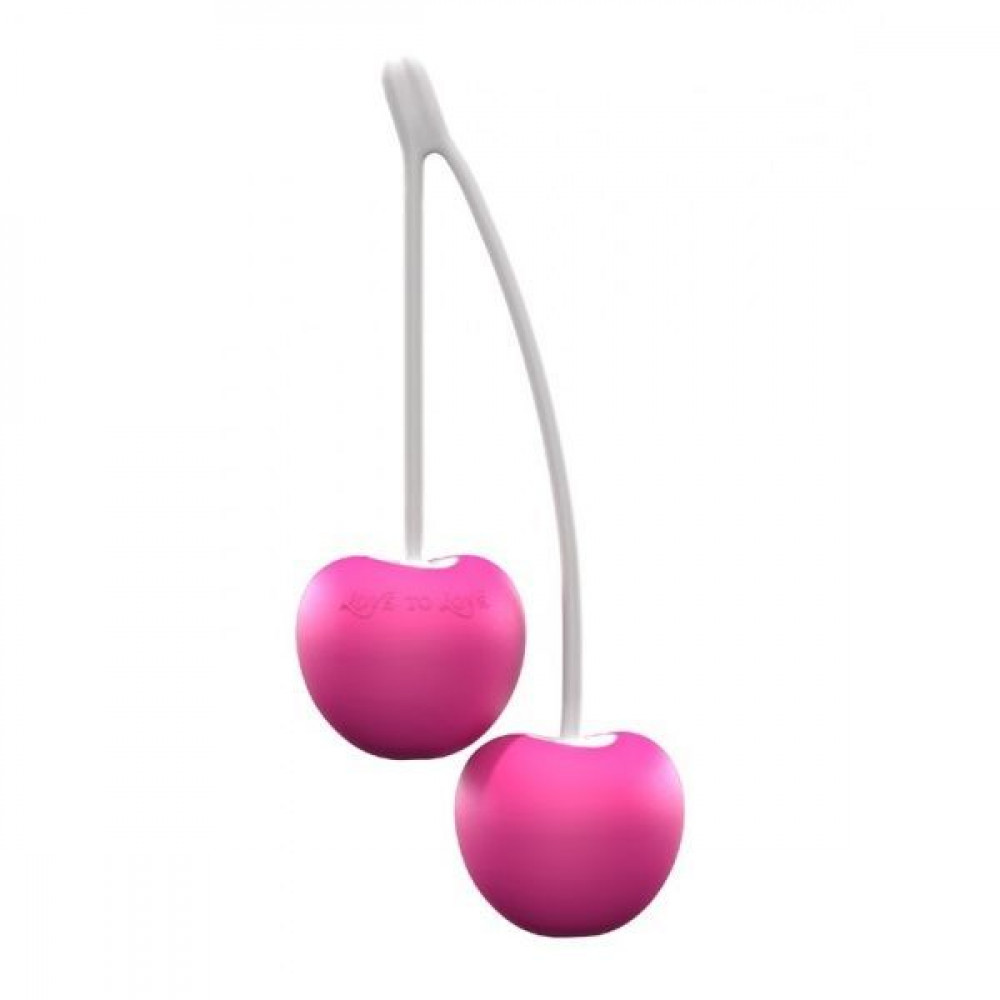Вагинальные шарики - Вагинальные шарики Love To Love CHERRY LOVE, диаметр 3,5см, вес 77гр