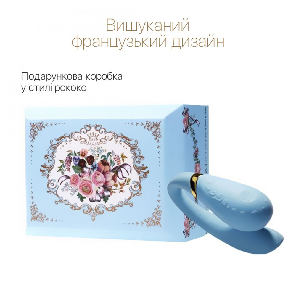 Вибраторы для пар - Смартвибратор для пар Zalo — Fanfan Royal Blue 7