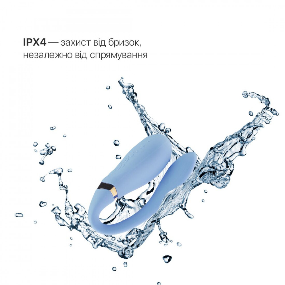 Вибраторы для пар - Смартвибратор для пар Zalo — Fanfan Royal Blue 5