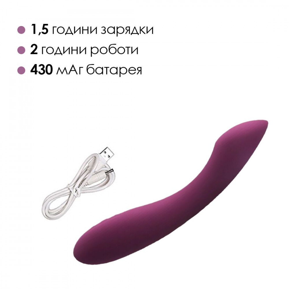 Стимулятор точки G - Вибратор для точки G с интеллектуальным режимом Svakom Amy 2 Violet 6