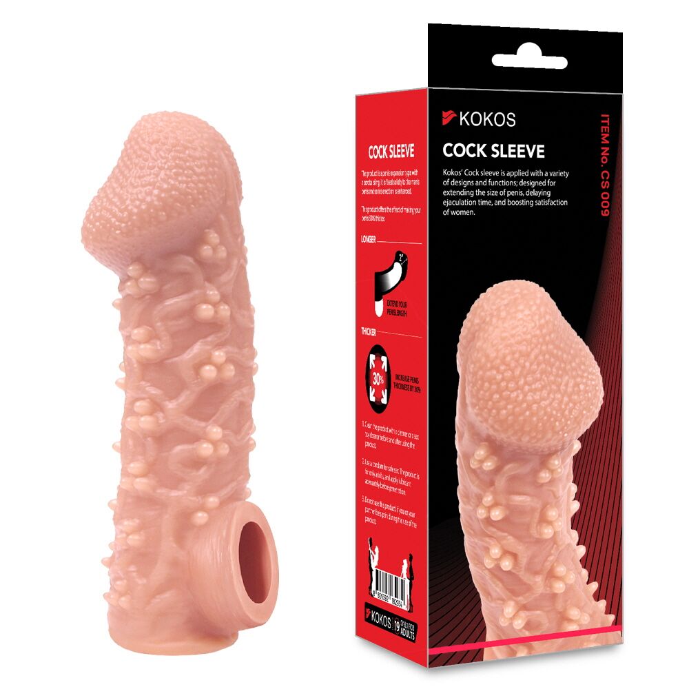 Насадки на член - Насадка на член Kokos Cock Sleeve CS 009 M 1