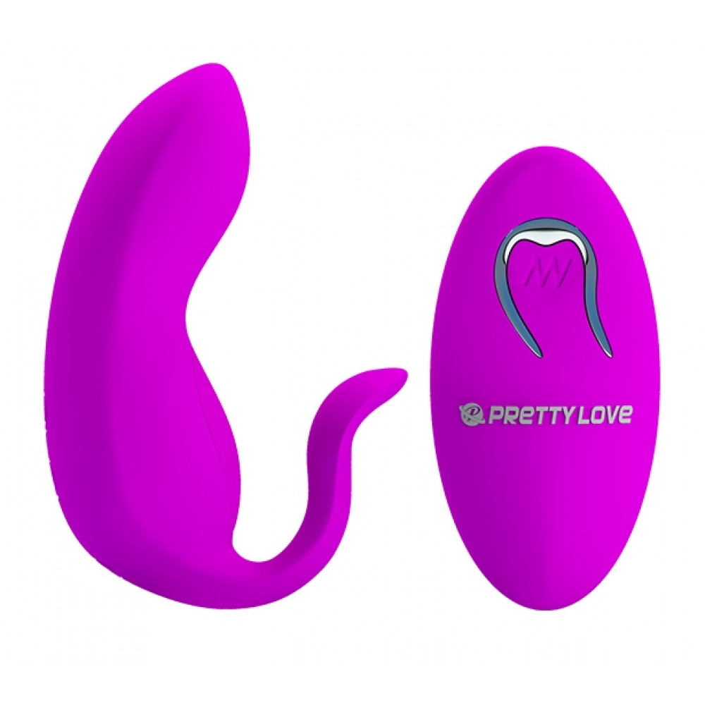 Вибратор - Вибратор для пар Pretty Love - 12 vibration functions, wireless remote control, BI-014484W 6