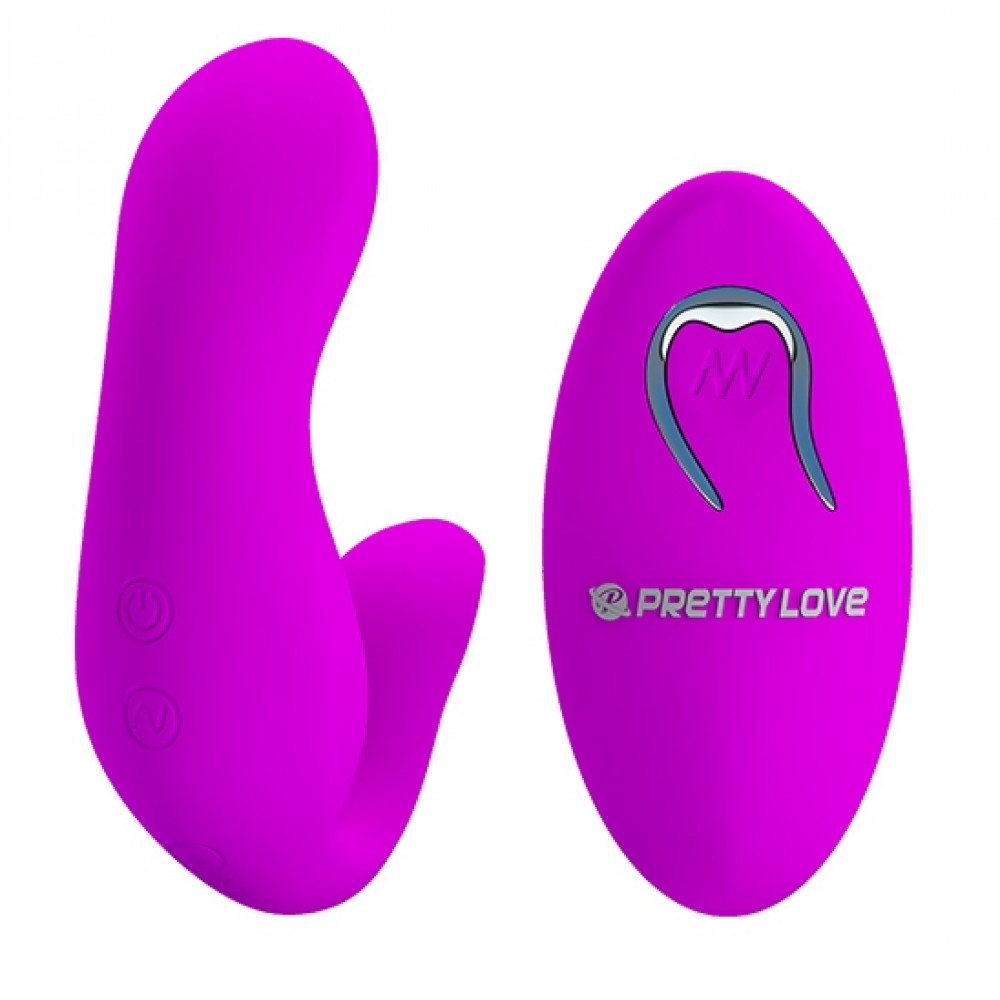 Вибратор - Вибратор для пар Pretty Love - 12 vibration functions, wireless remote control, BI-014484W 7