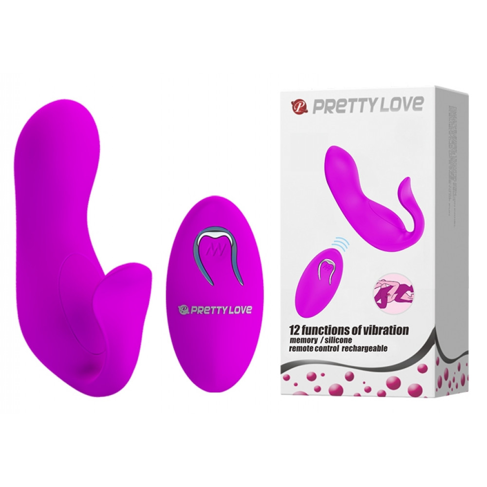 Вибратор - Вибратор для пар Pretty Love - 12 vibration functions, wireless remote control, BI-014484W