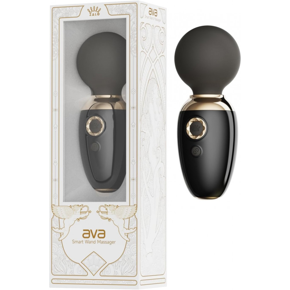 Секс игрушки - Вибратор микрофон Zalo AVA со смарт управлением, черный