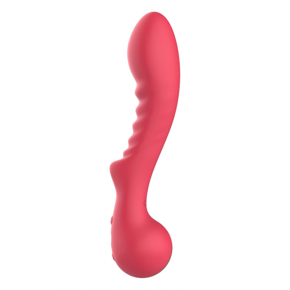Секс игрушки - Вибратор рельефный для точки G Dream Toys Amour Aimee, красный 1