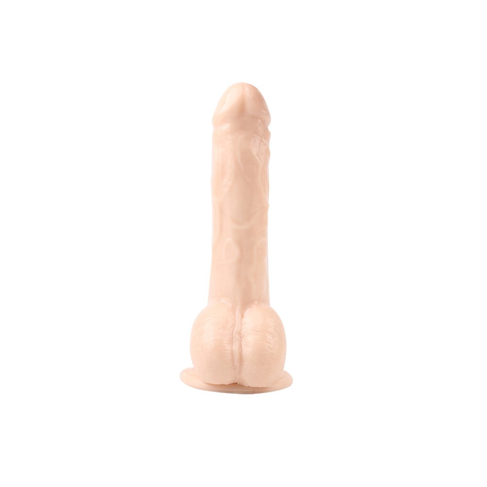 Секс игрушки - Вибратор реалистичный Chisa Ballsy Super Cock Jeff Stryker с пультом управления, телесный 2