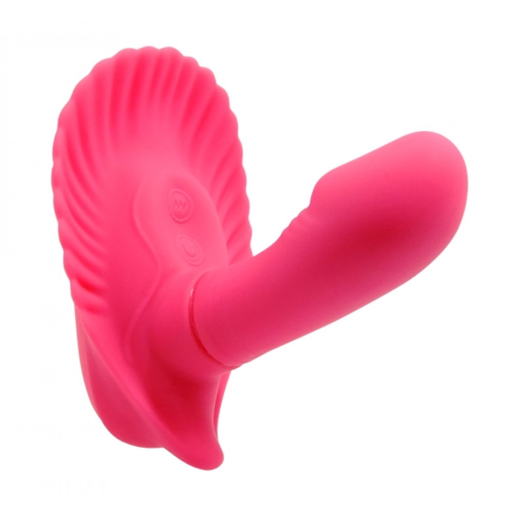 Вибратор - Вибробабочка с стимулятором клитора PRETTY LOVE - fancy clamshell , BI-014368 8