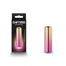 Вибропуля NS Novelties Chroma розово-золотистая, S