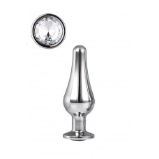 DT21823 Анальная пробка конической формы Dream Toys GLEAMING LOVE SILVER PLEASURE PLUG S