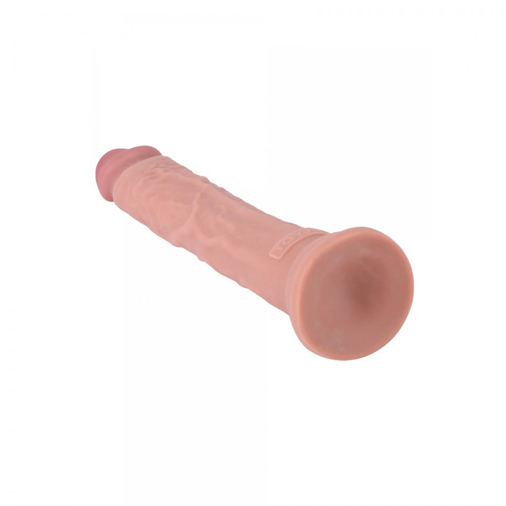 Секс игрушки - Фаллоимитар реалистичный ToyJoy Get Real на присоске, телесный 4
