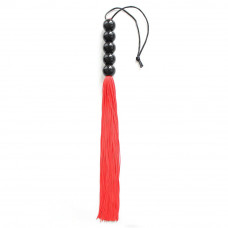 Кнут красный, ручка из шариков FLOGGER, 45 см