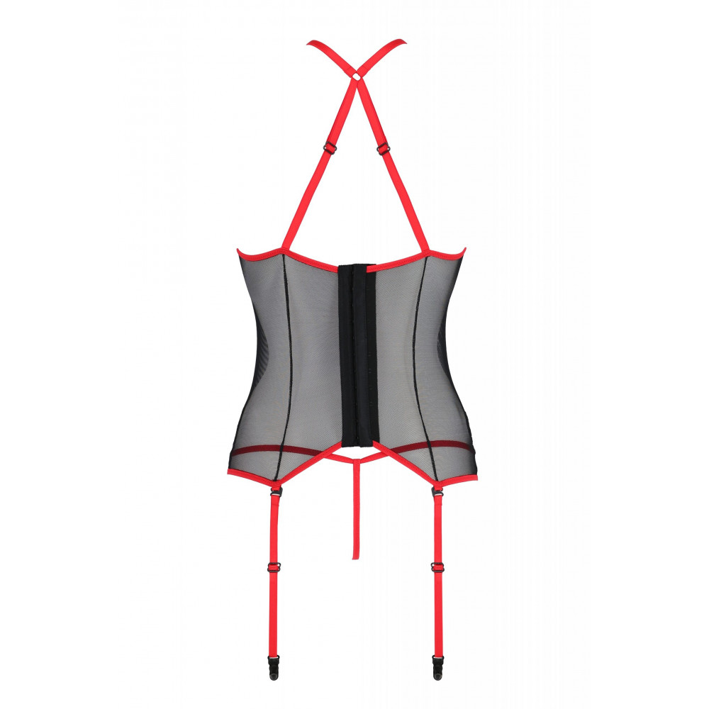 Эротическое белье - Корсет SATARA CORSET red S/M - Passion 3