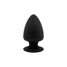 Анальная пробка SilexD (Model 1 size XS) двухслойная, силикон+Silexpan, диаметр 4,5см