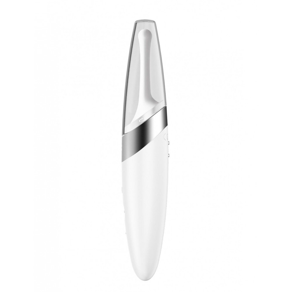 Клиторальный вибратор - Вибратор для клитора Satisfyer Twirling Delight (White) 3