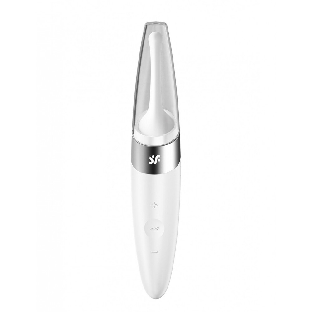 Клиторальный вибратор - Вибратор для клитора Satisfyer Twirling Delight (White) 4