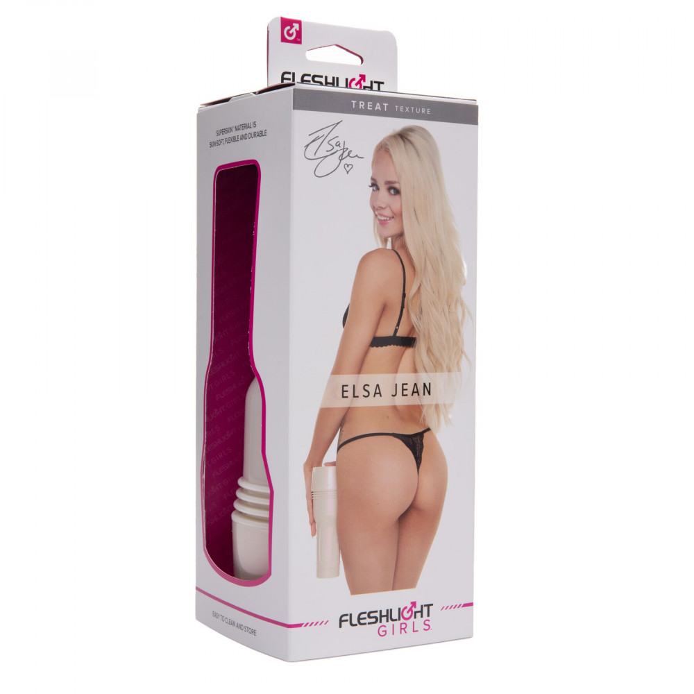 Мастурбаторы анал - Мастурбатор Fleshlight Girls: Elsa Jean — Treat, со слепка ануса, очень нежный 4