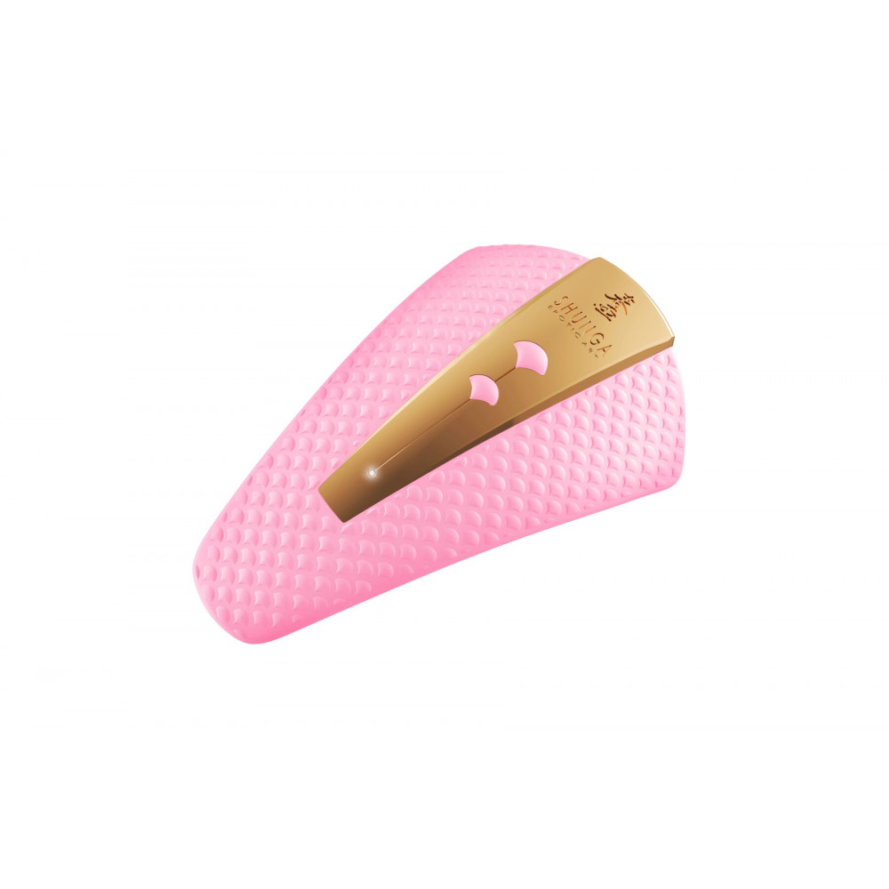 Клиторальный вибратор - Клиторальный вибратор Shunga Obi Light Pink 8