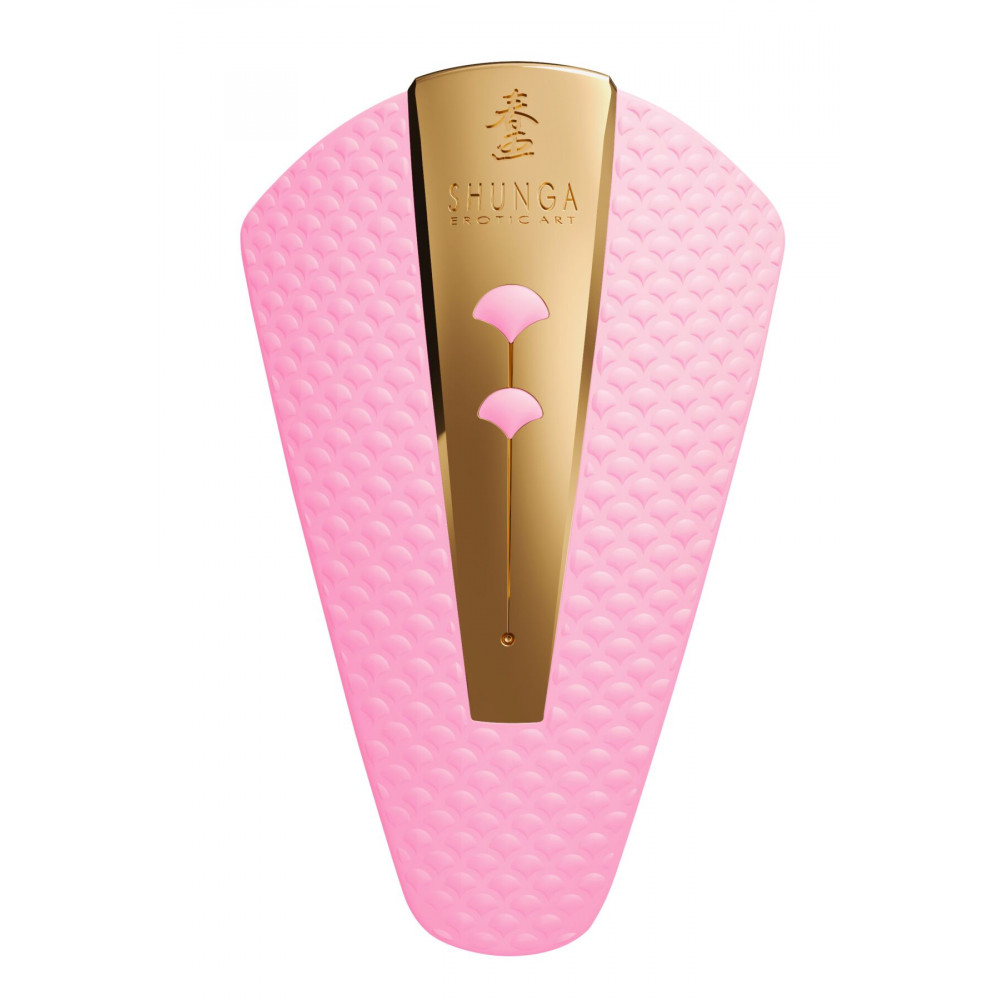 Клиторальный вибратор - Клиторальный вибратор Shunga Obi Light Pink