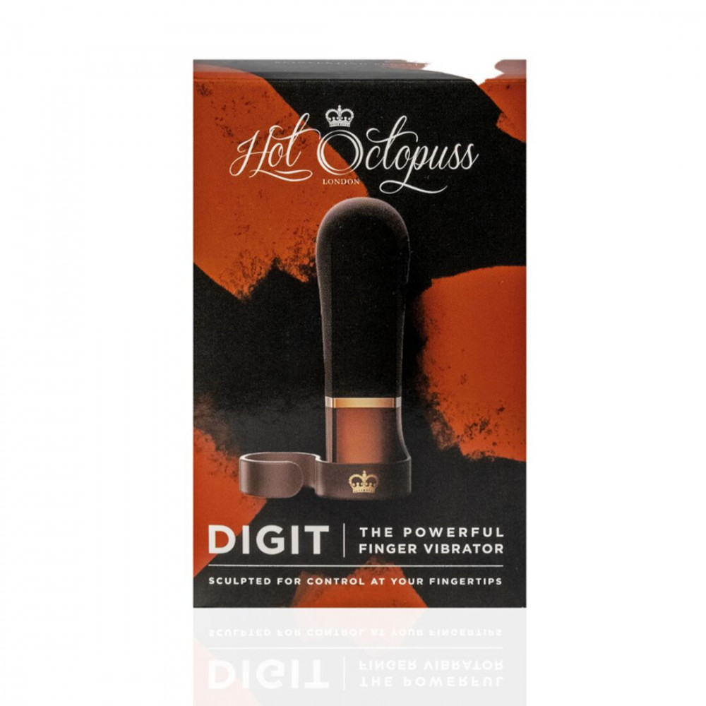 Мини вибраторы - Вибратор на палец Hot Octopuss DiGiT, очень мощный, 5 режимов, перезаряжаемый 1