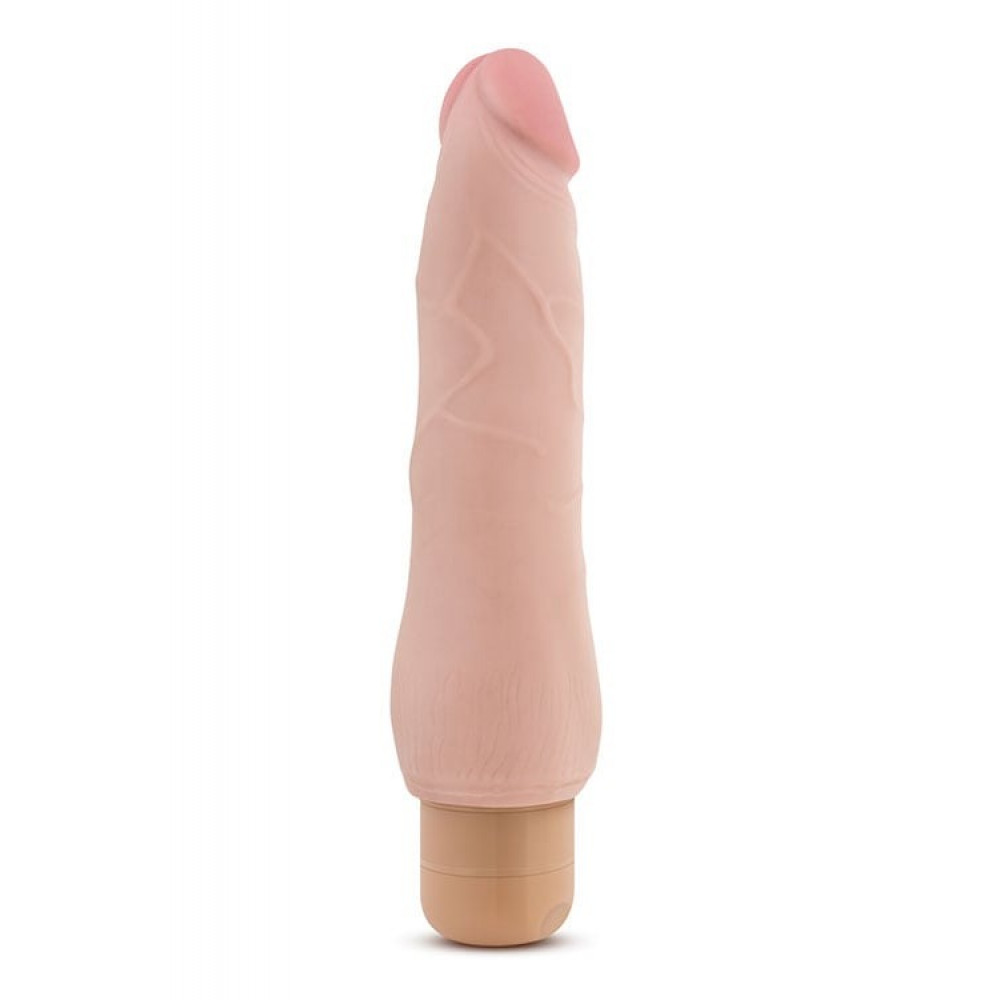 Секс игрушки - Вибратор реалистичный Blush Au Naturel Fabien на батарейках, телесный 1