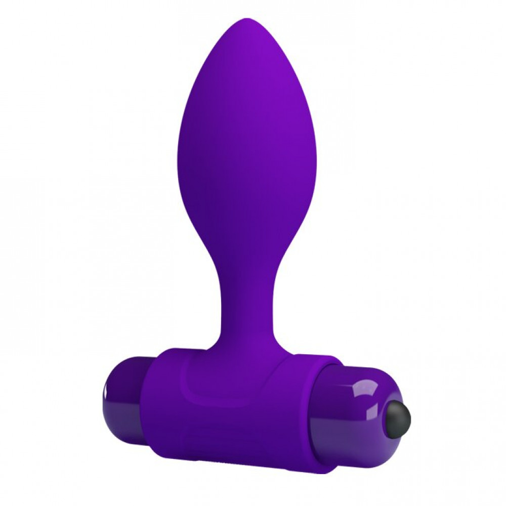 Анальные игрушки - Силиконовая вибропробка Pretty Love « Vibro but plag » BI-040077-1 10
