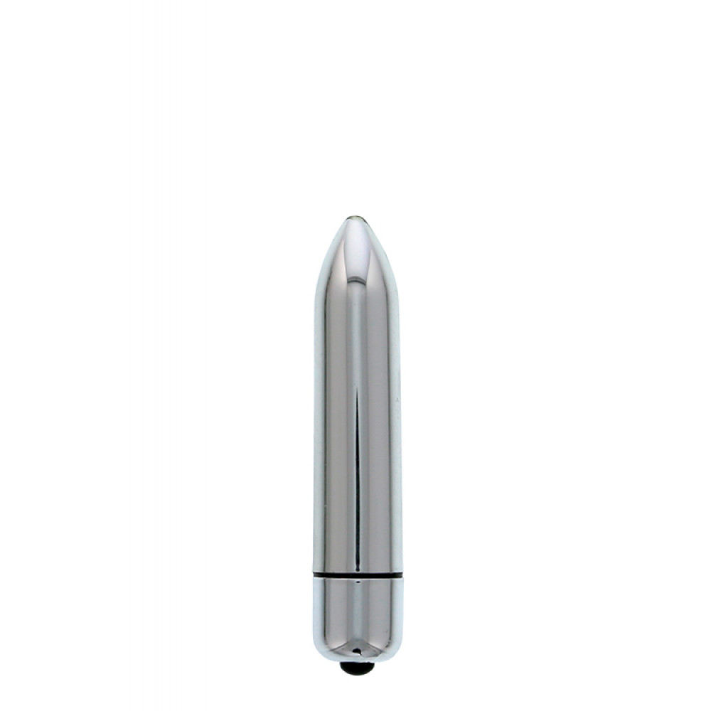 Вибропули  - Мини вибромассажер DREAM TOYS 10-SPEED CLIMAX BULLET SILVER