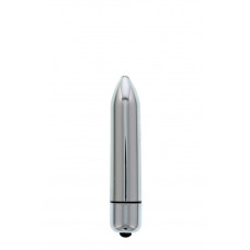 Мини вибромассажер DREAM TOYS 10-SPEED CLIMAX BULLET SILVER