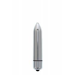 Мини вибромассажер DREAM TOYS 10-SPEED CLIMAX BULLET SILVER