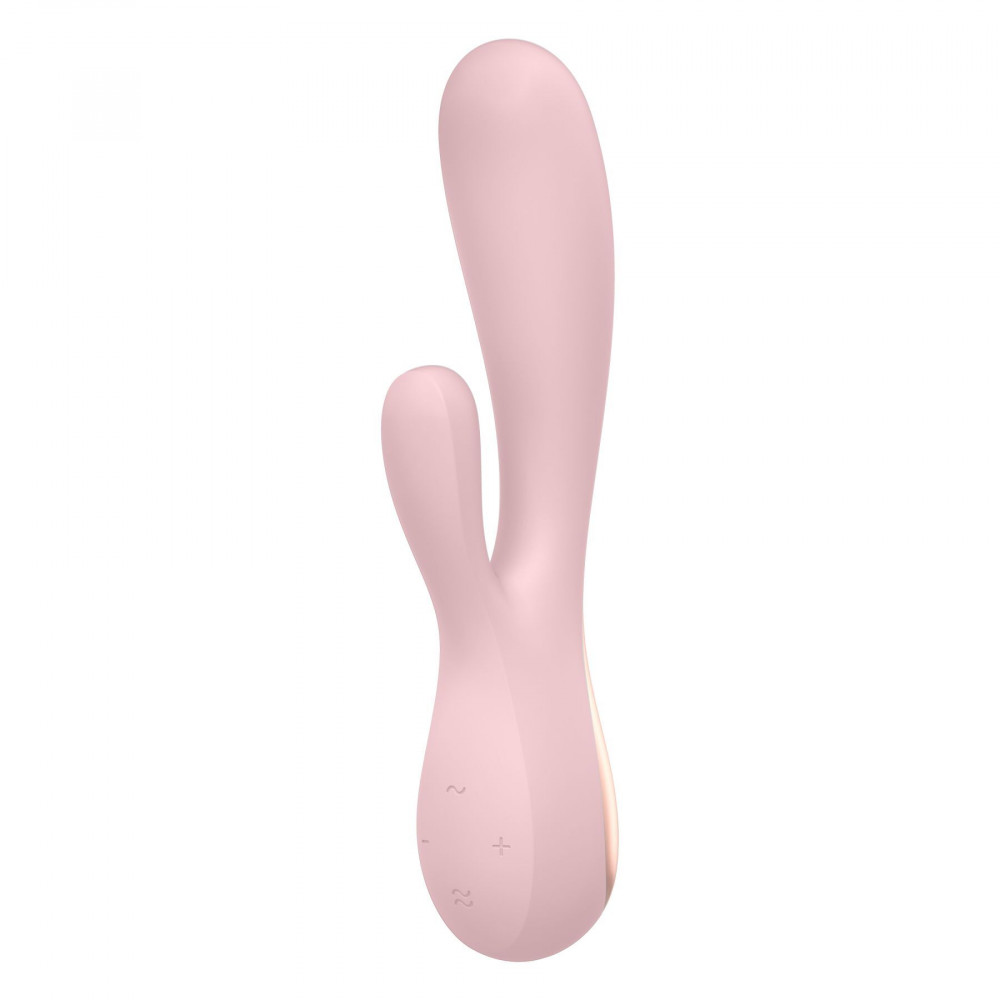 Секс игрушки - Смарт вибратор-кролик Satisfyer Mono Flex Mauve (мятая упаковка!!!) 2