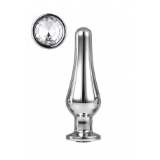 DT21824 Анальная пробка конической формы Dream Toys GLEAMING LOVE SILVER PLEASURE PLUG M