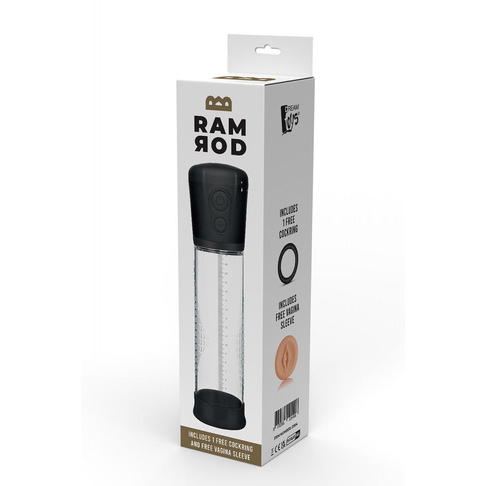 Вакуумная помпа на член - Вакуумная помпа Dream Toys RAMROD AUTOMATIC PENIS PUMP 1