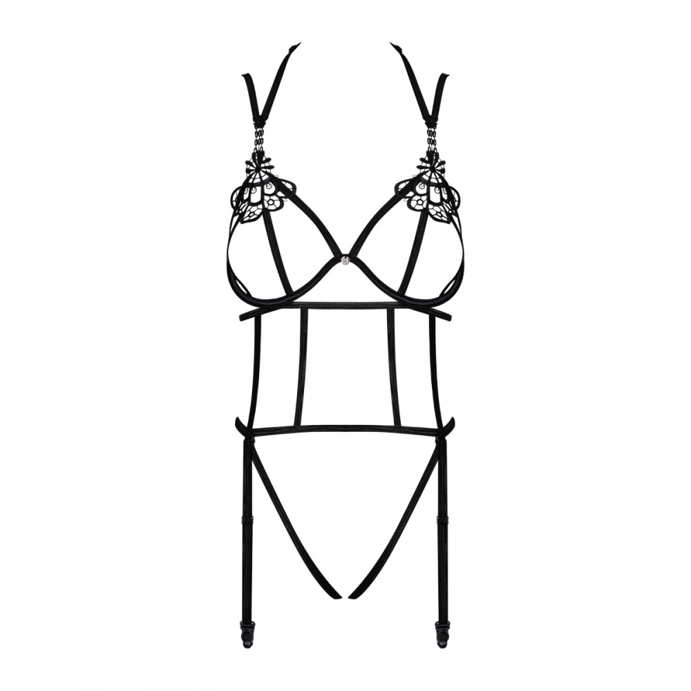 Эротическое белье - Боди Obsessive Badossa body S/M 5