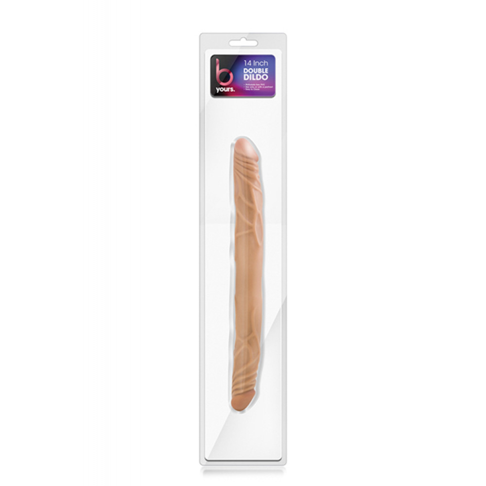 Фаллоимитатор - Фаллоимитатор B YOURS 14INCH DOUBLE DILDO LATIN 3