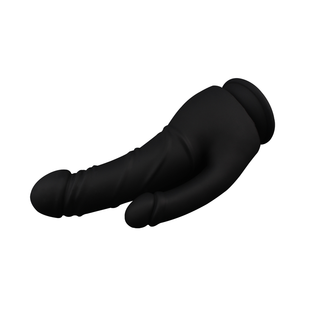 Секс игрушки - Фаллоимитатор двойной на присоске Chisa Naked Legend Stripper 8.5, черный 3