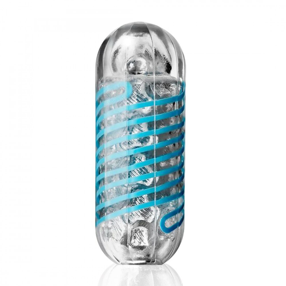 Другие мастурбаторы - Мастурбатор Tenga Spinner 01 Tetra с упругой стимулирующей спиралью внутри, нежная спираль