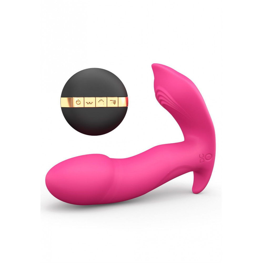 Вибратор-кролик - Вибратор Dorcel Secret Clit с подогревом и пультом ДУ, можно под одежду, голосовое управление 2
