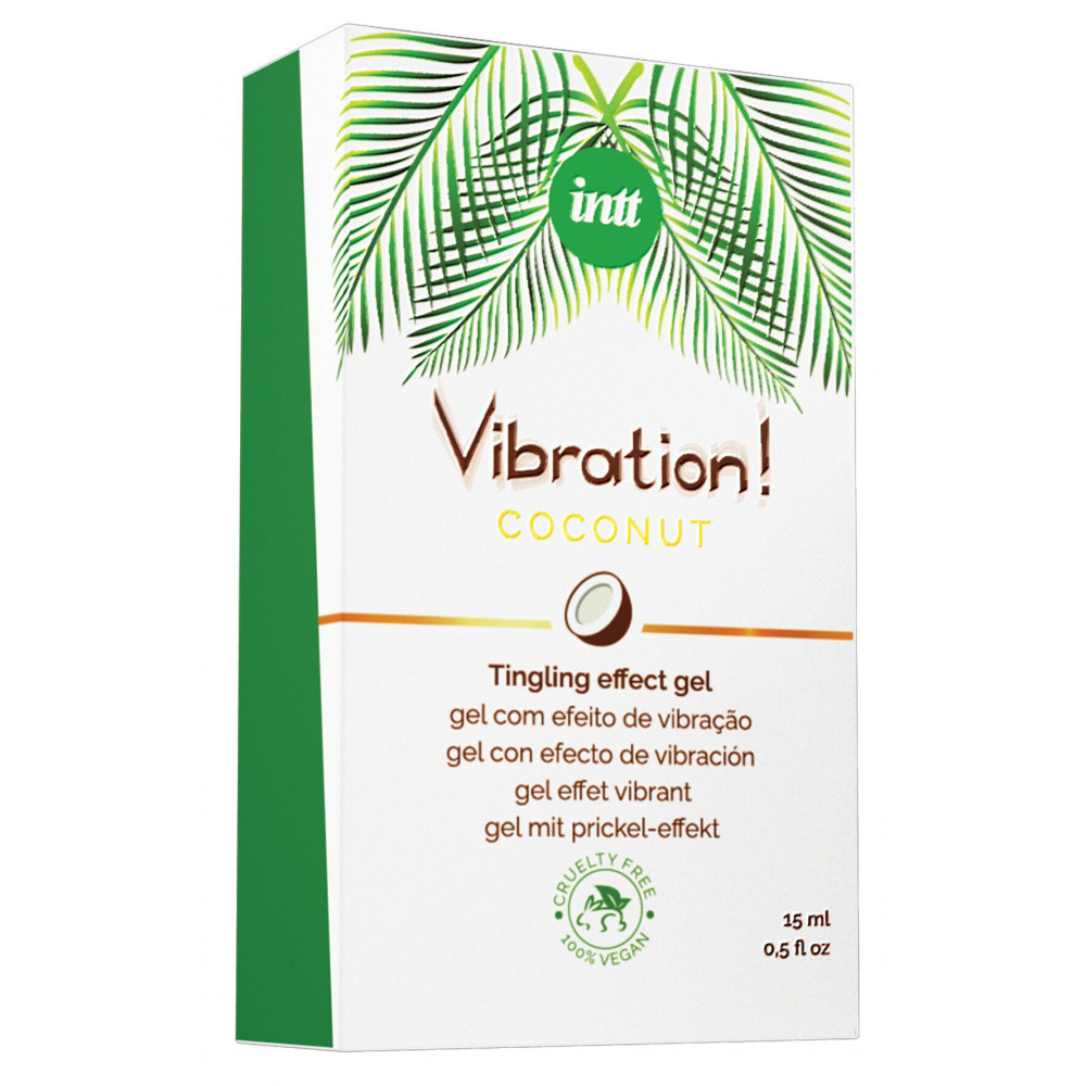 Женские возбудители - Жидкий вибратор Intt Vibration Coconut Vegan (15 мл) 1