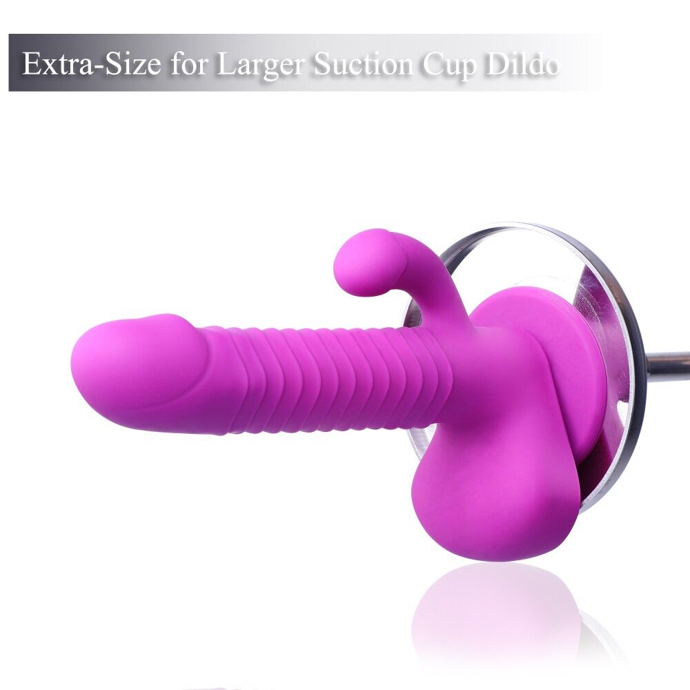  - Крепление для фаллоимитаторов на присоске для секс-машин Hismith Suction Cup Adapter 4.5″ KlicLok  2