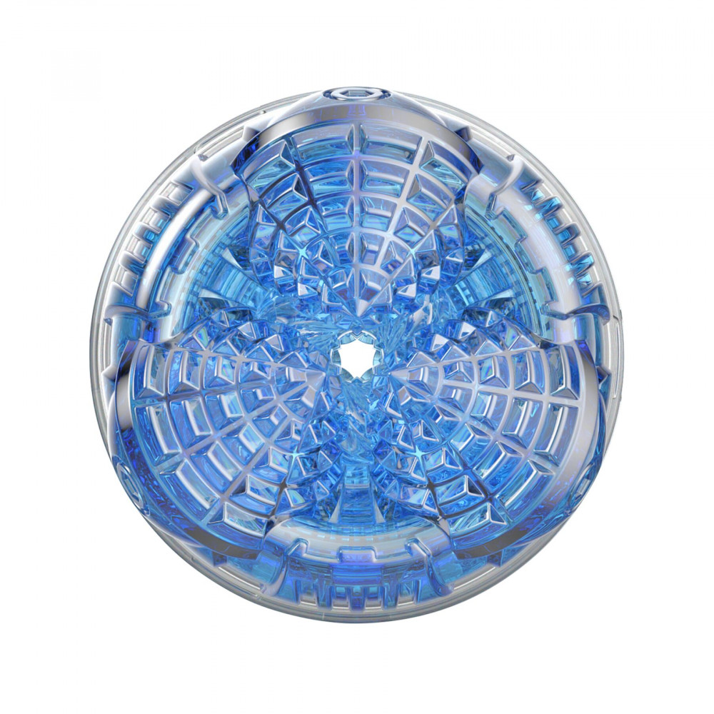 Другие мастурбаторы - Мастурбатор Fleshlight Turbo Core Blue Ice, оральный секс (глубокое горло) 1